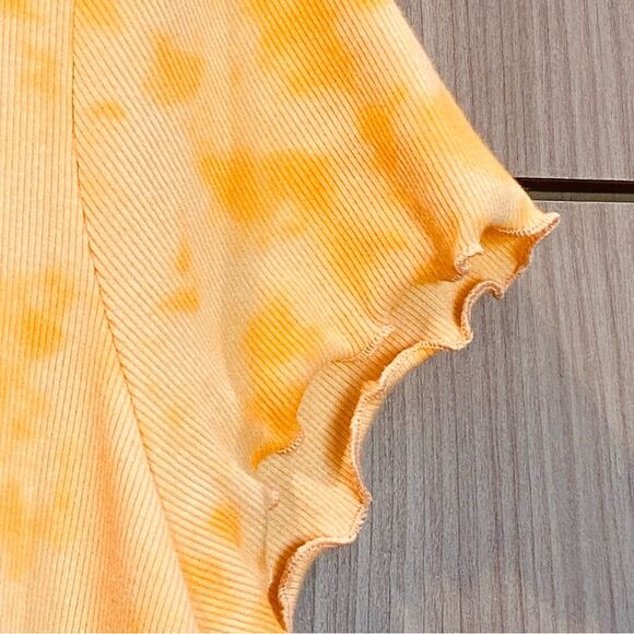 Live in the Sun Cropped Shirt Tie Dye NWT Jrs 3X - Picture 4 of 6